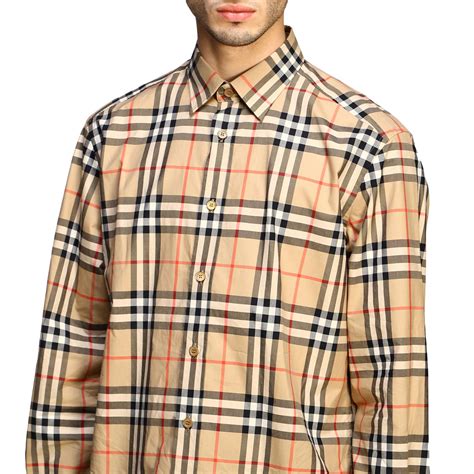 burberry classic prijt shirt|burberry shirts for men outlet.